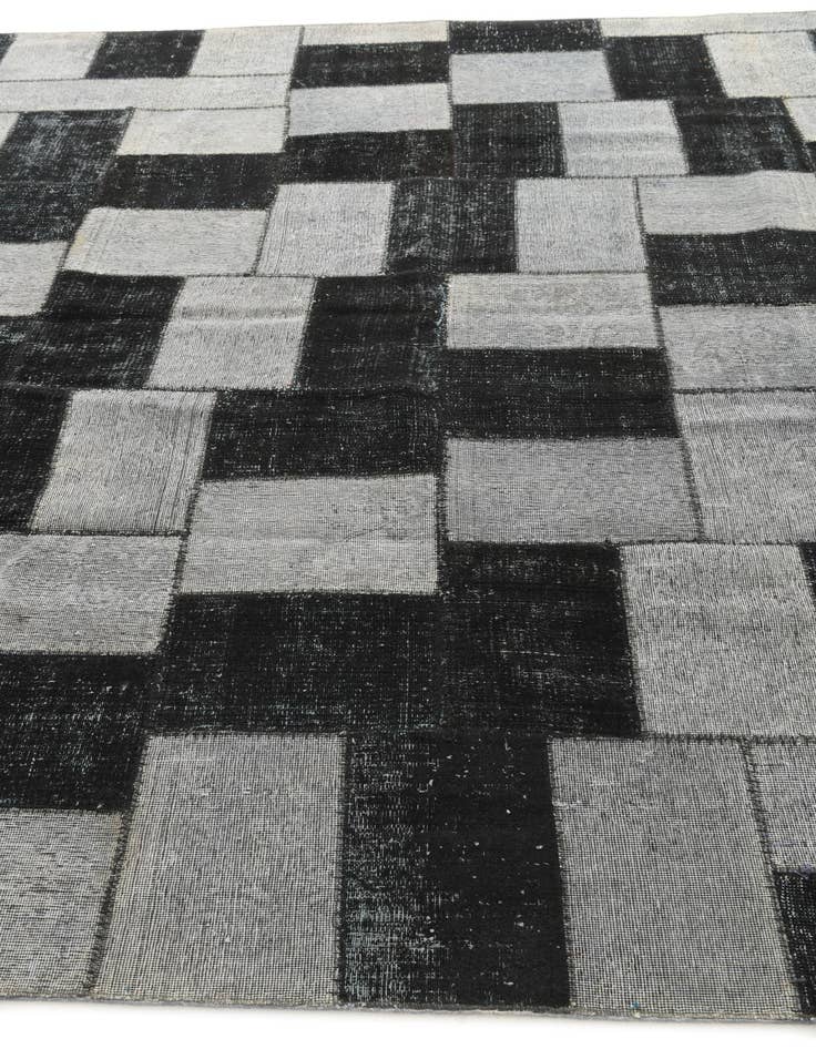 Detail image of 8' 3 x 11' 4  Hand Knotted Ultra Vintage Persian Wool Rug