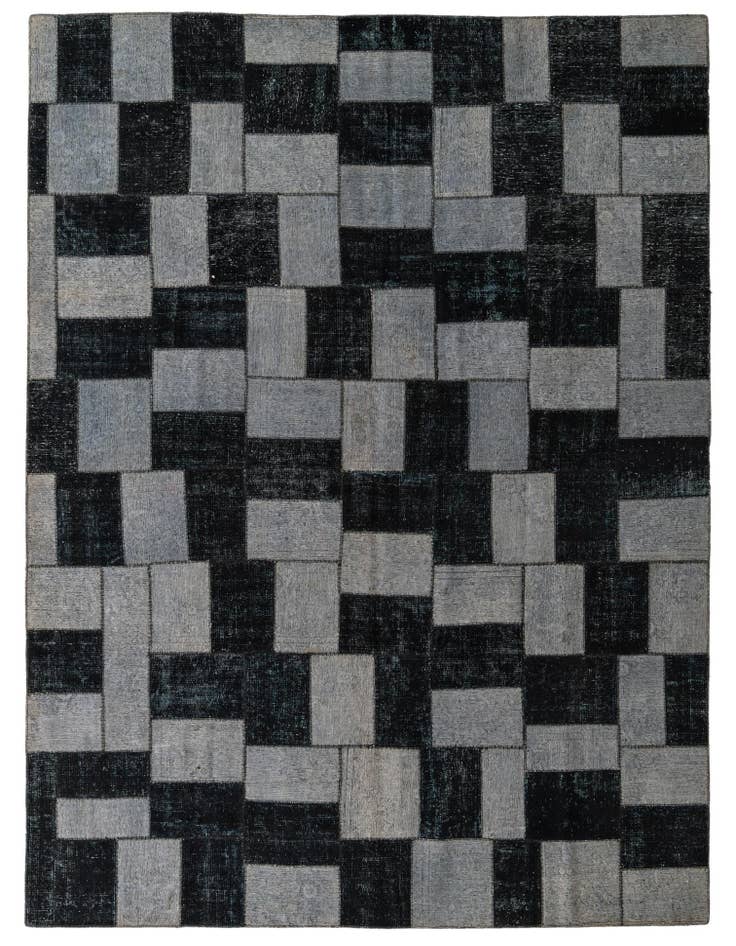 Detail image of 8' 3 x 11' 4 Hand Knotted Ultra Vintage Persian Wool Rug