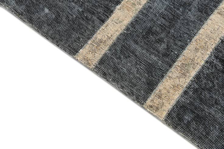 Detail image of 4' x 5' 10 Hand Knotted Ultra Vintage Persian Wool Rug