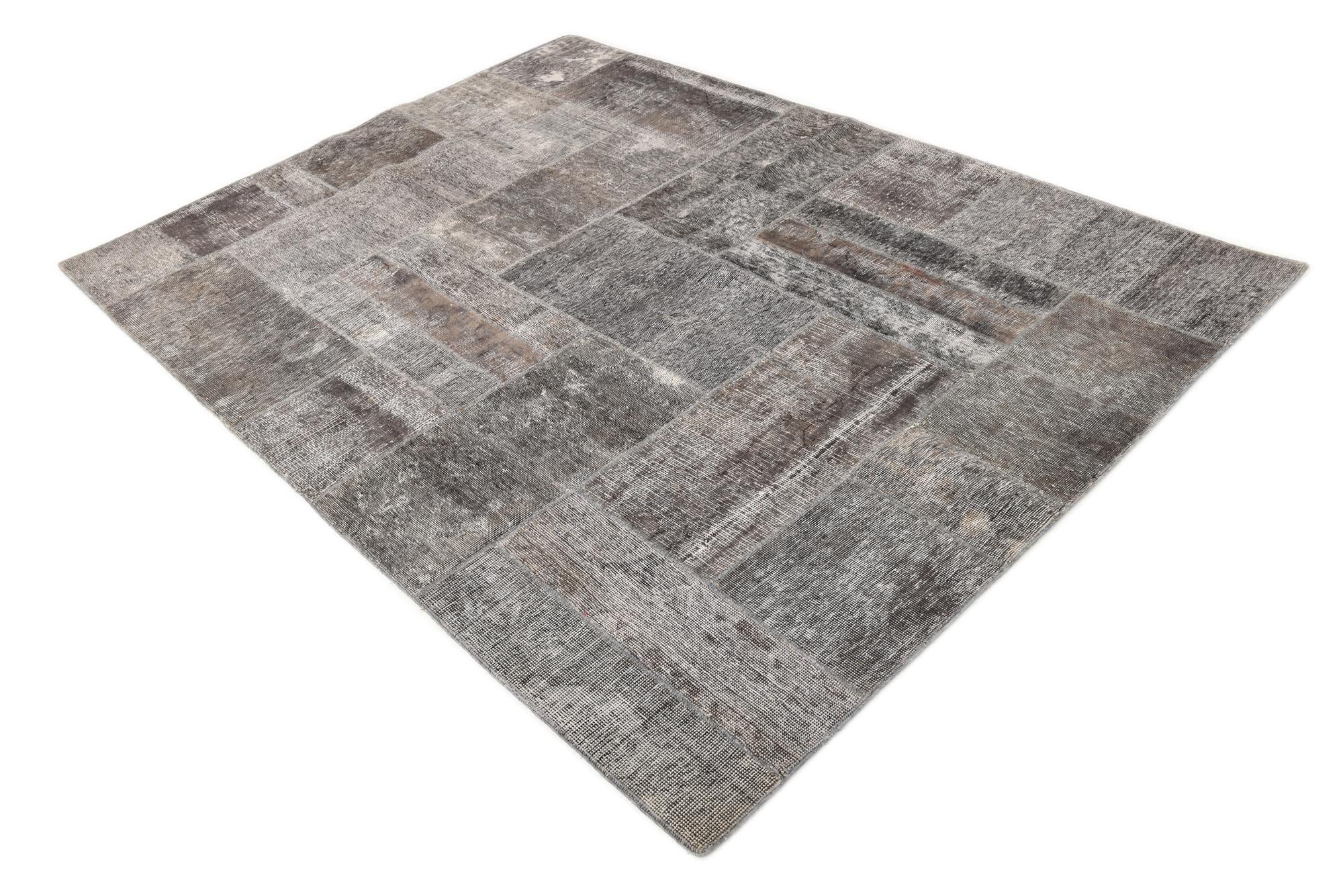 5' 9 x 7' 9 Hand Knotted Ultra Vintage Persian Wool Rug