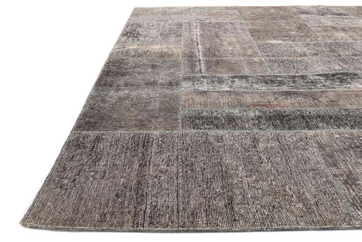 5' 9 x 7' 9 Hand Knotted Ultra Vintage Persian Wool Rug