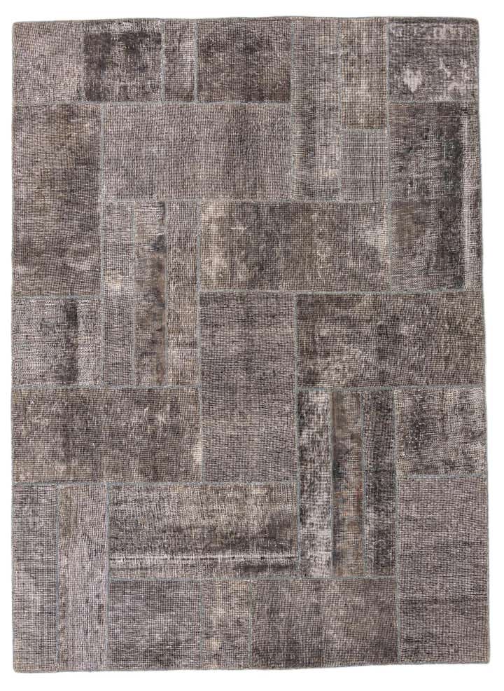 5' 9 x 7' 9 Hand Knotted Ultra Vintage Persian Wool Rug