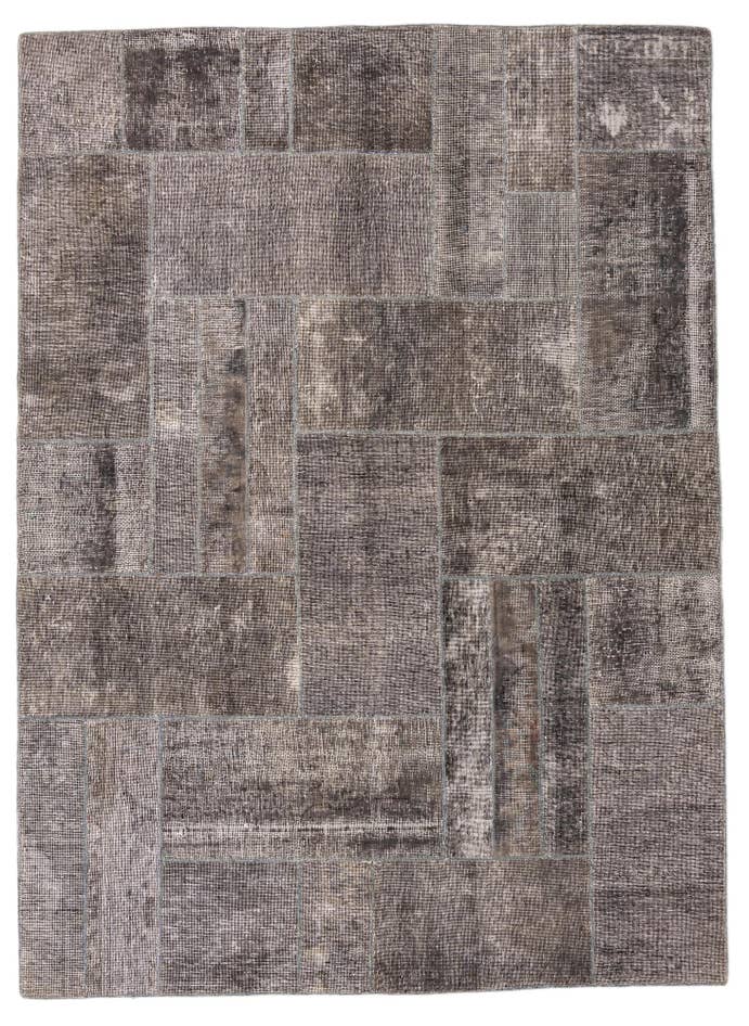 Detail image of 5' 9 x 7' 9 Hand Knotted Ultra Vintage Persian Wool Rug