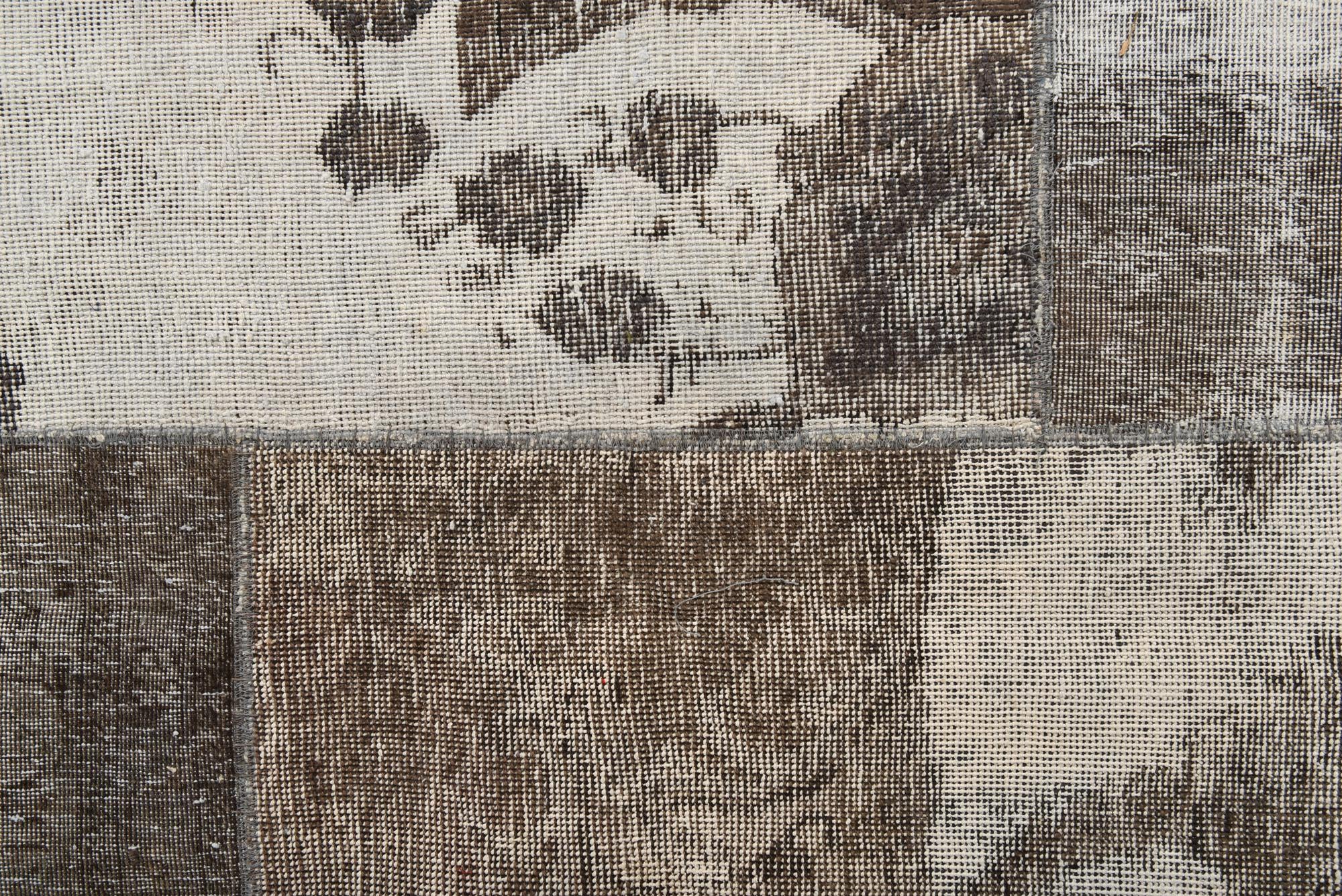 5' 10 x 8' 3 Hand Knotted Ultra Vintage Persian Wool Rug