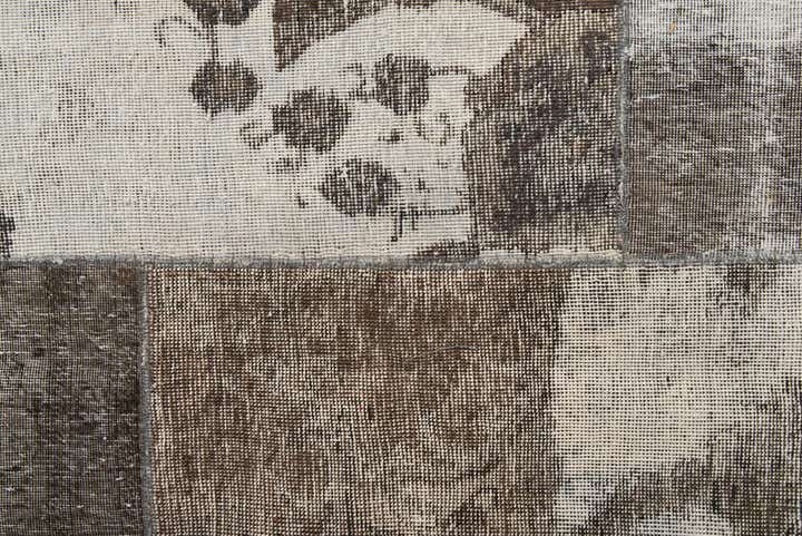 5' 10 x 8' 3 Hand Knotted Ultra Vintage Persian Wool Rug