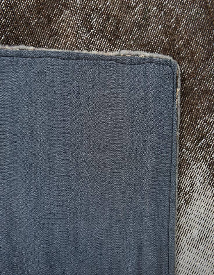 Detail image of 5' 10 x 8' 3  Hand Knotted Ultra Vintage Persian Wool Rug