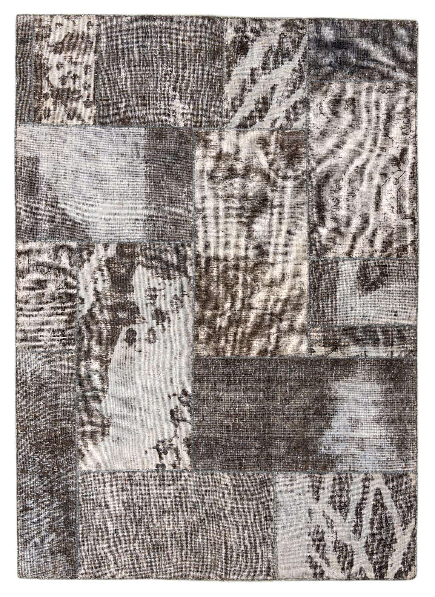 5' 10 x 8' 3 Hand Knotted Ultra Vintage Persian Wool Rug
