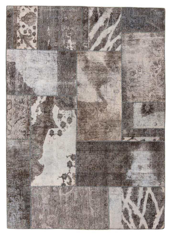 5' 10 x 8' 3 Hand Knotted Ultra Vintage Persian Wool Rug
