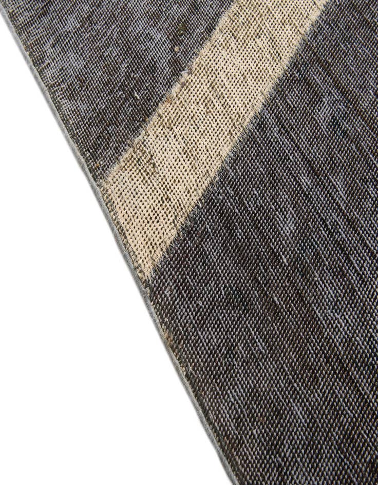 Detail image of 6' 8 x 10'  Hand Knotted Ultra Vintage Persian Wool Rug