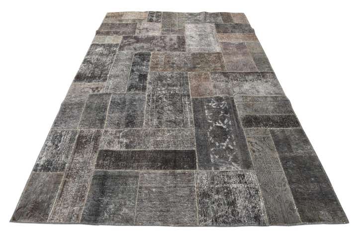 6' x 9' Hand Knotted Ultra Vintage Persian Wool Rug