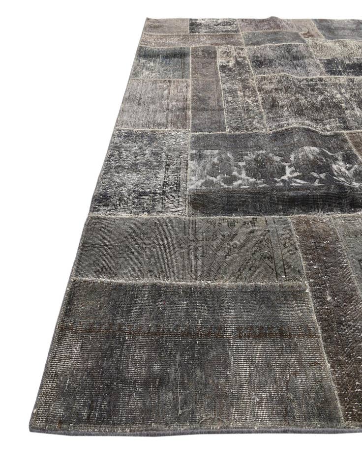 Detail image of 6' x 9'  Hand Knotted Ultra Vintage Persian Wool Rug