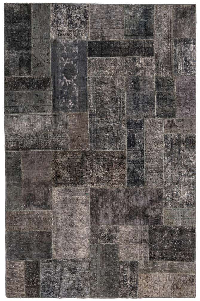 6' x 9' Hand Knotted Ultra Vintage Persian Wool Rug