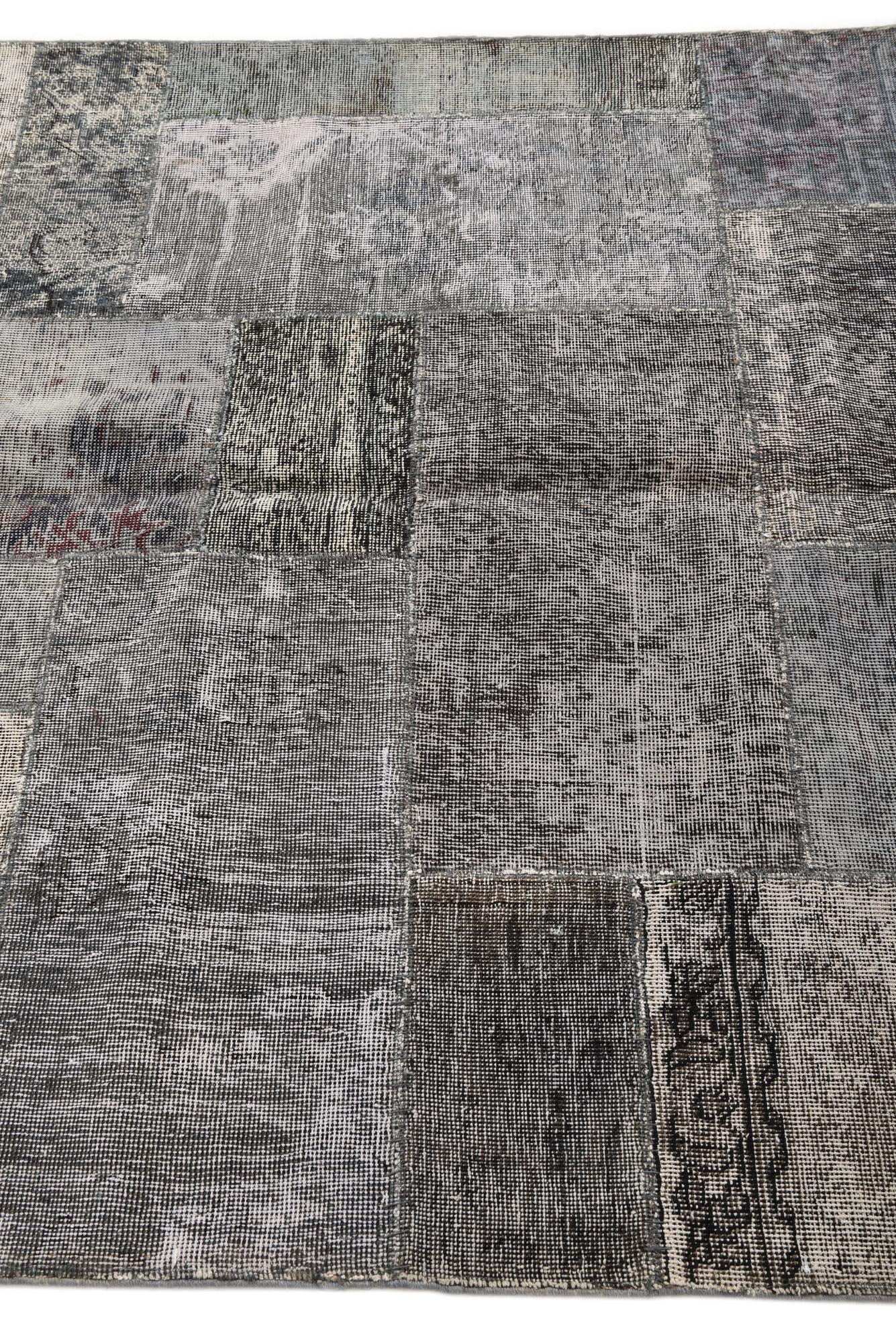 5' x 8' 5 Hand Knotted Ultra Vintage Persian Wool Rug