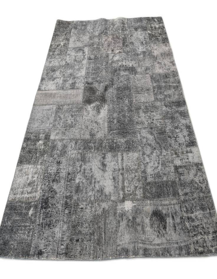 Detail image of 6' 9 x 8' 3  Hand Knotted Ultra Vintage Persian Wool Rug