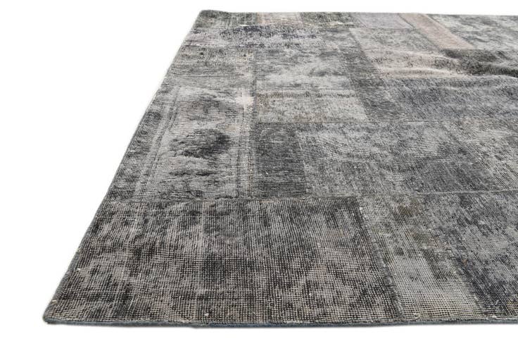 Detail image of 6' 9 x 8' 3 Hand Knotted Ultra Vintage Persian Wool Rug