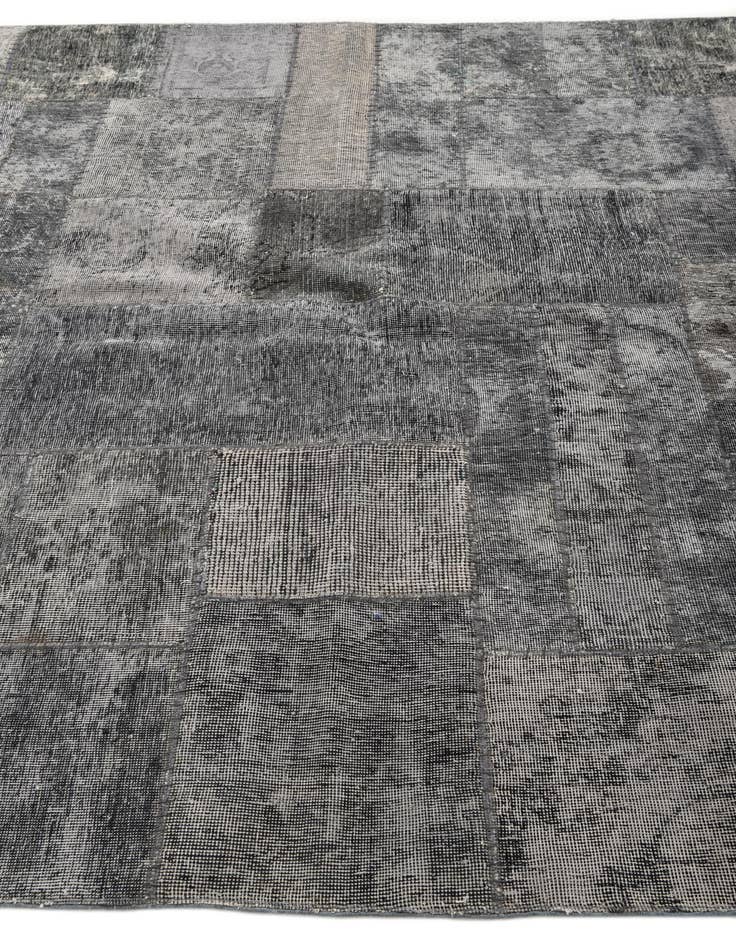 Detail image of 6' 9 x 8' 3  Hand Knotted Ultra Vintage Persian Wool Rug