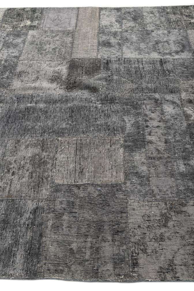 6' 9 x 8' 3 Hand Knotted Ultra Vintage Persian Wool Rug
