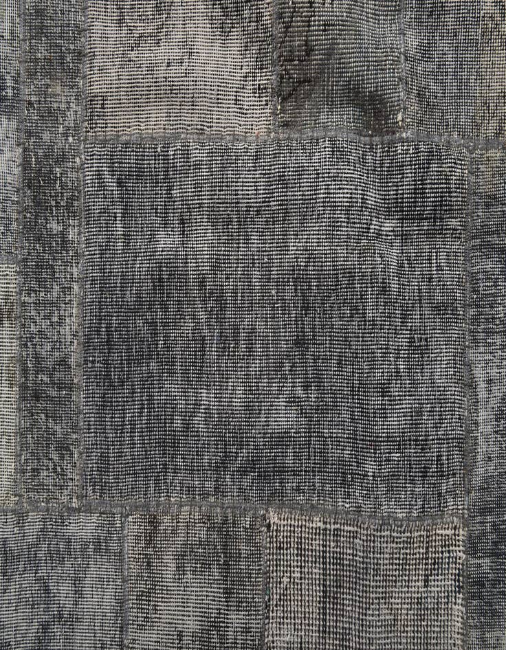 Detail image of 6' 9 x 8' 3  Hand Knotted Ultra Vintage Persian Wool Rug