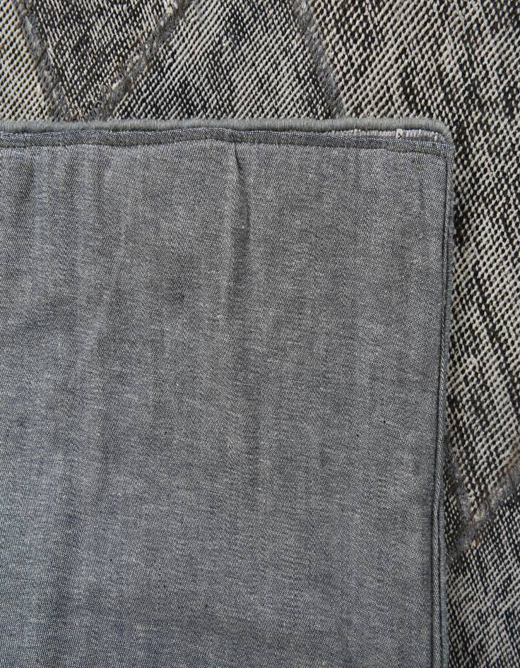 Detail image of 6' 9 x 8' 3  Hand Knotted Ultra Vintage Persian Wool Rug