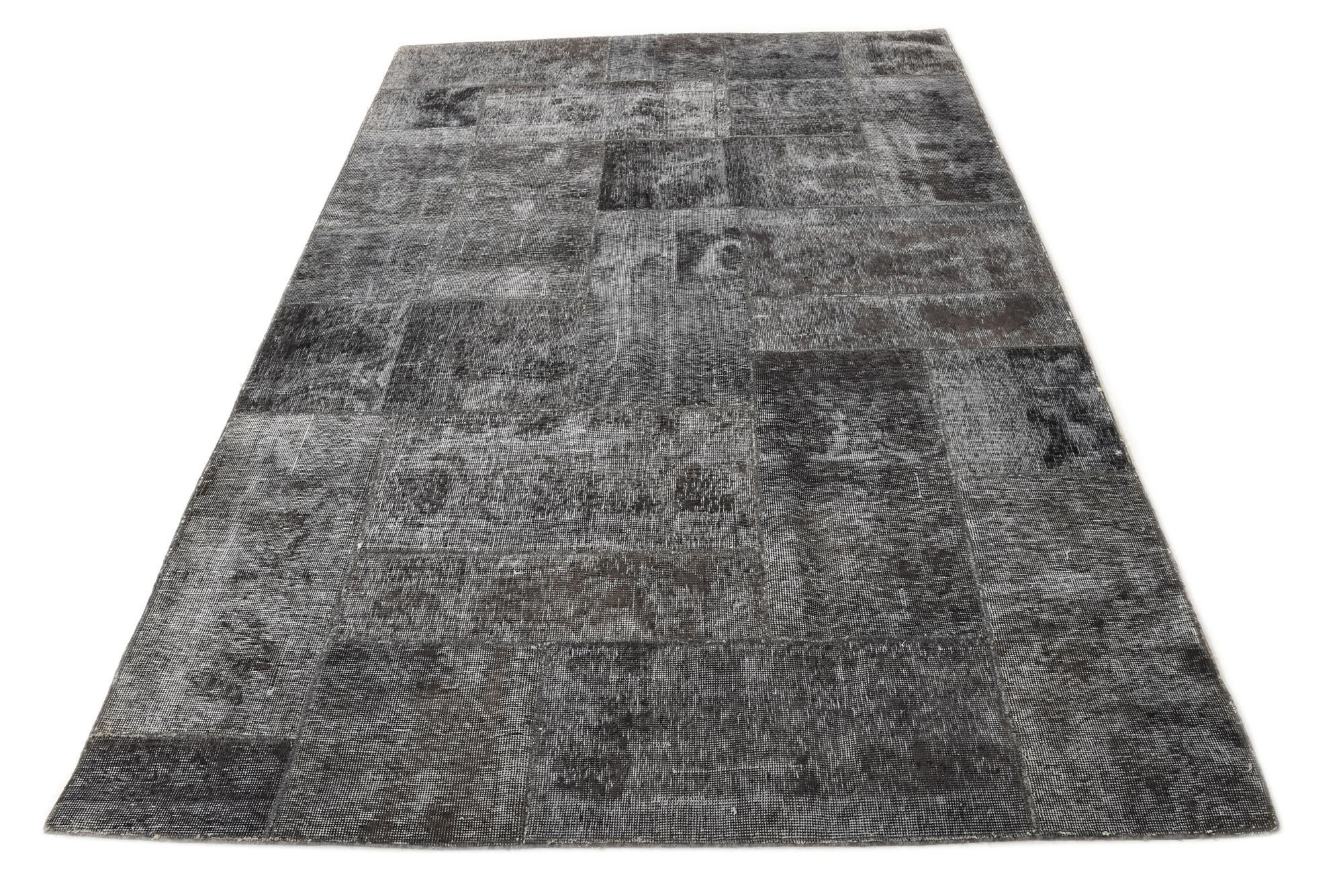 5' x 8' 5 Hand Knotted Ultra Vintage Persian Wool Rug