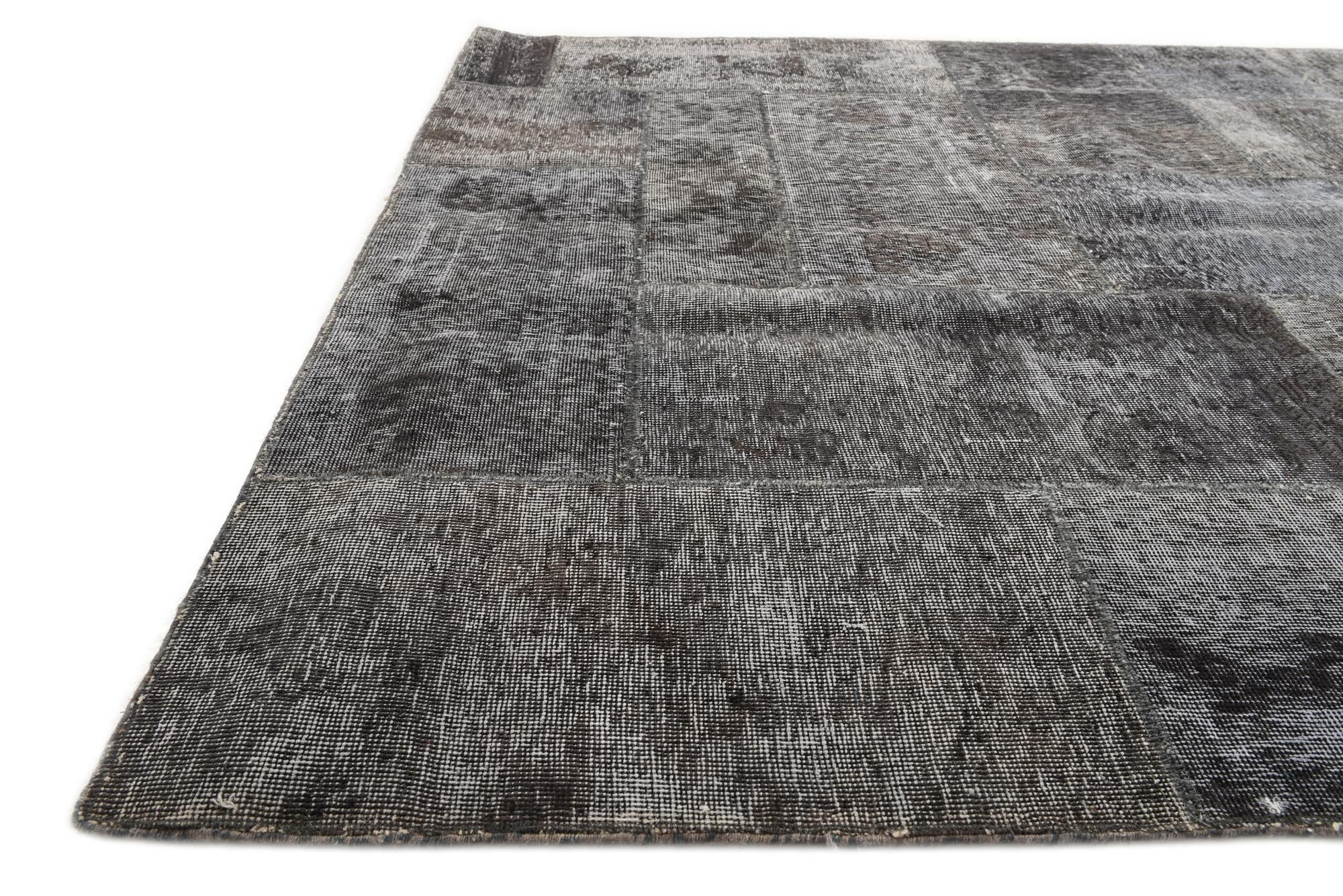 5' x 8' 5 Hand Knotted Ultra Vintage Persian Wool Rug