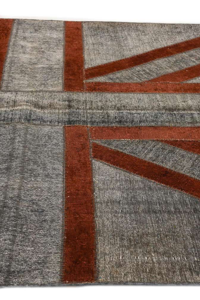 5' 6 x 7' 11 Hand Knotted Ultra Vintage Persian Wool Rug