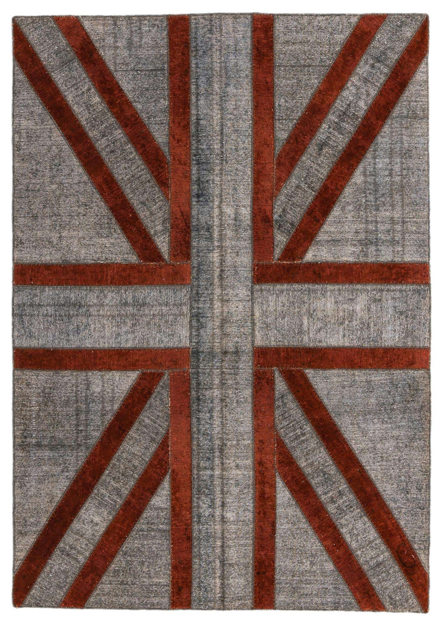 5' 6 x 7' 11 Hand Knotted Ultra Vintage Persian Wool Rug