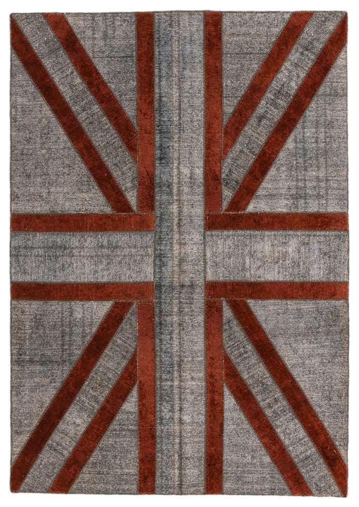 5' 6 x 7' 11 Hand Knotted Ultra Vintage Persian Wool Rug