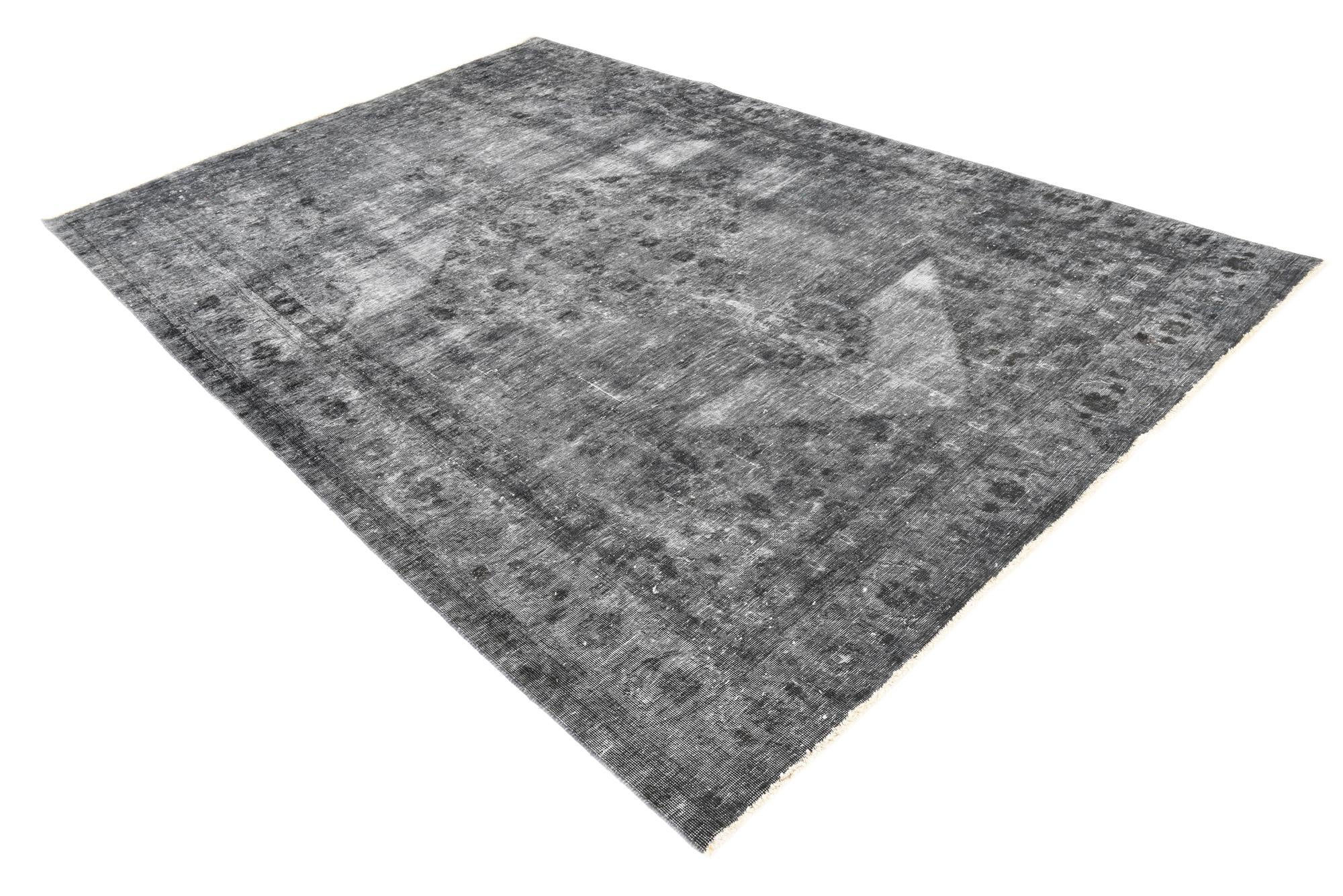 6' 11 x 10' 7 Hand Knotted Ultra Vintage Persian Wool Rug