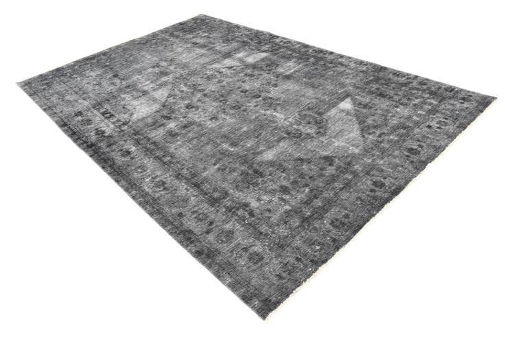 Detail image of 6' 11 x 10' 7 Hand Knotted Ultra Vintage Persian Wool Rug