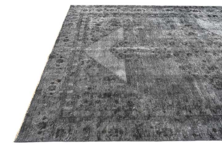 6' 11 x 10' 7 Hand Knotted Ultra Vintage Persian Wool Rug