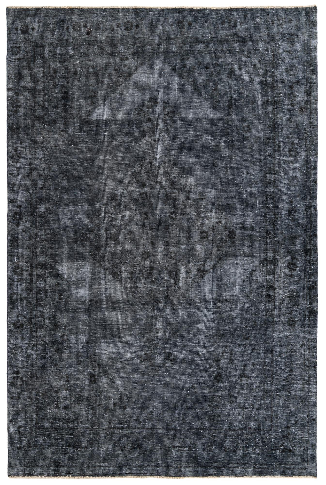 6' 11 x 10' 7 Hand Knotted Ultra Vintage Persian Wool Rug