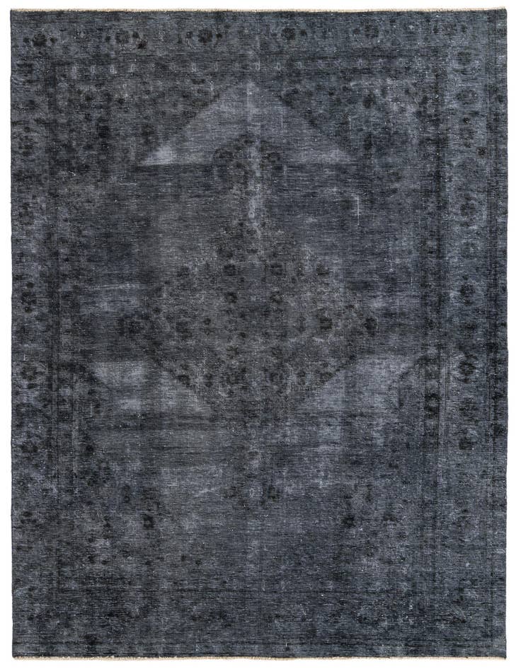 Detail image of 6' 11 x 10' 7 Hand Knotted Ultra Vintage Persian Wool Rug
