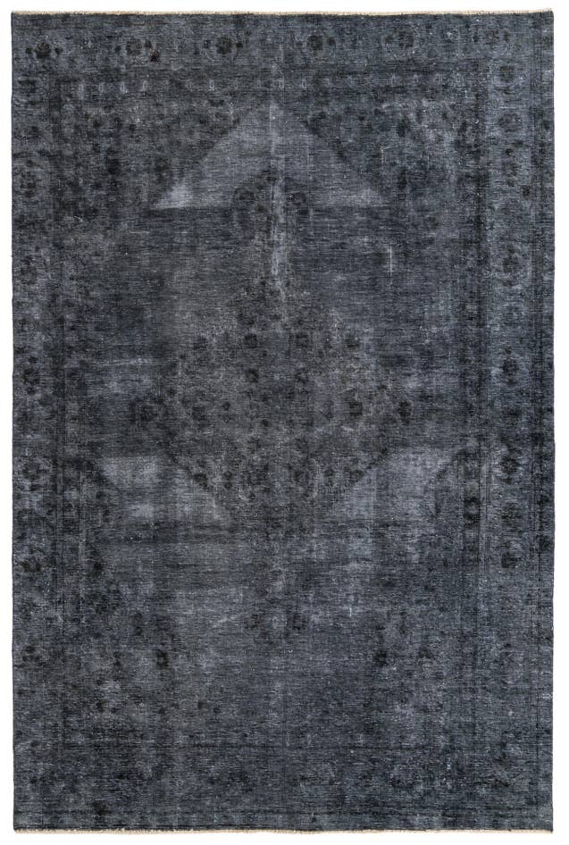 Detail image of 6' 11 x 10' 7 Hand Knotted Ultra Vintage Persian Wool Rug