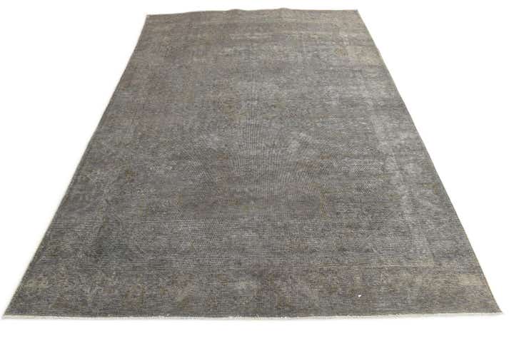 6' 6 x 9' 8 Hand Knotted Ultra Vintage Persian Wool Rug