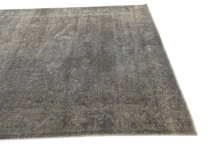 Detail image of 6' 6 x 9' 8 Hand Knotted Ultra Vintage Persian Wool Rug