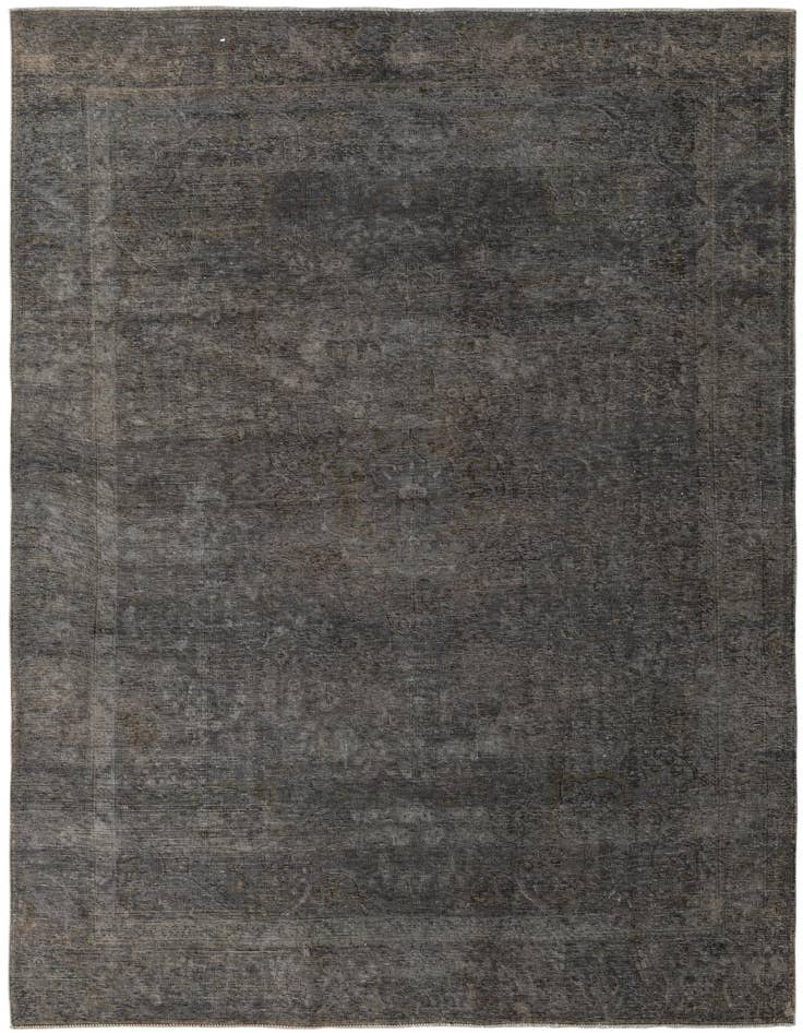 Detail image of 6' 6 x 9' 8 Hand Knotted Ultra Vintage Persian Wool Rug