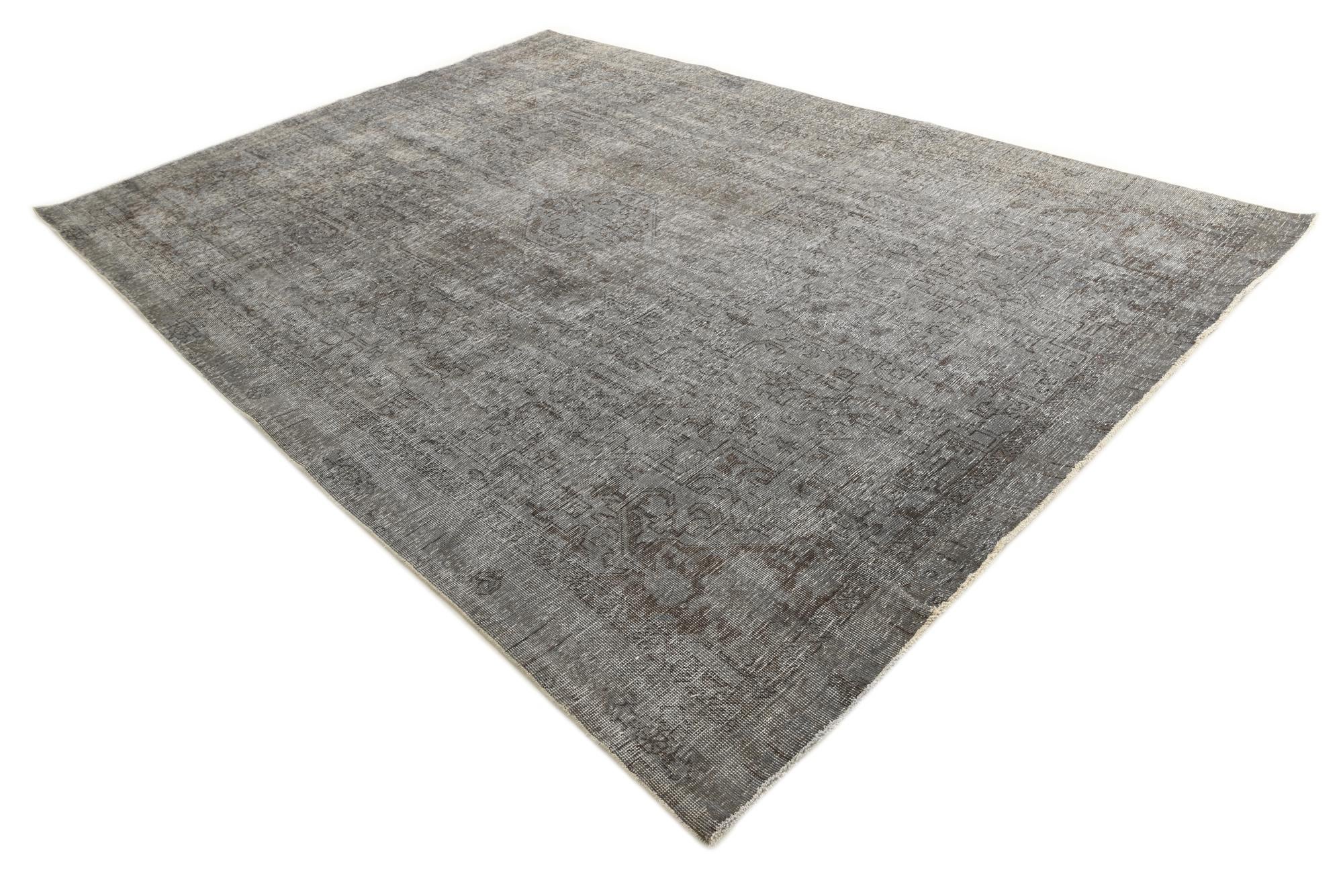 8' 7 x 11' 8 Hand Knotted Ultra Vintage Persian Wool Rug