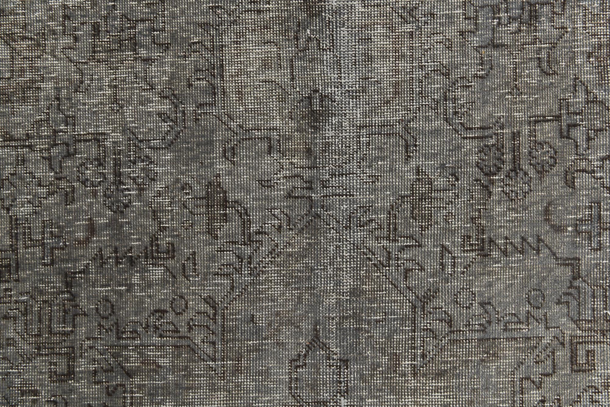 8' 7 x 11' 8 Hand Knotted Ultra Vintage Persian Wool Rug