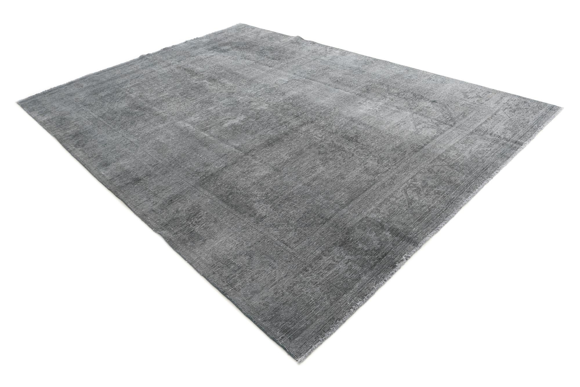8' 8 x 12' Hand Knotted Ultra Vintage Persian Wool Rug