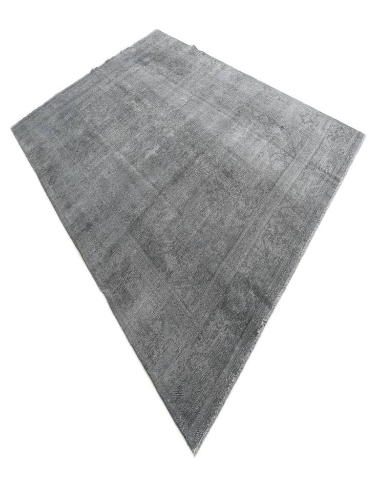 Detail image of 8' 8 x 12'  Hand Knotted Ultra Vintage Persian Wool Rug