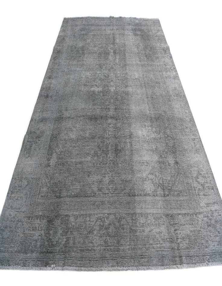 Detail image of 8' 8 x 12'  Hand Knotted Ultra Vintage Persian Wool Rug