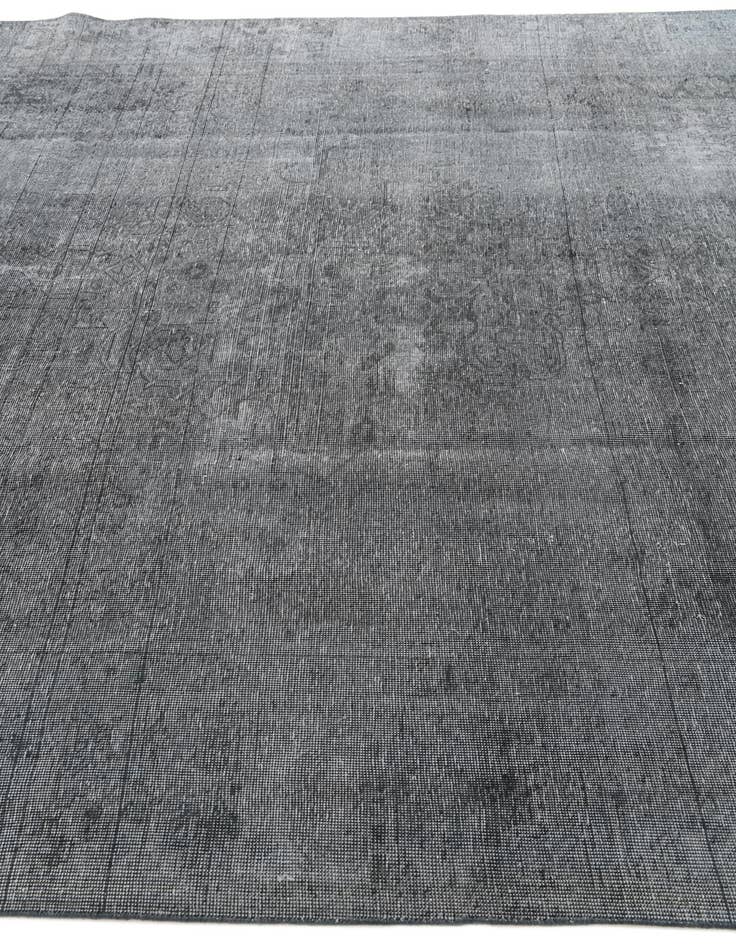 Detail image of 8' 8 x 12'  Hand Knotted Ultra Vintage Persian Wool Rug