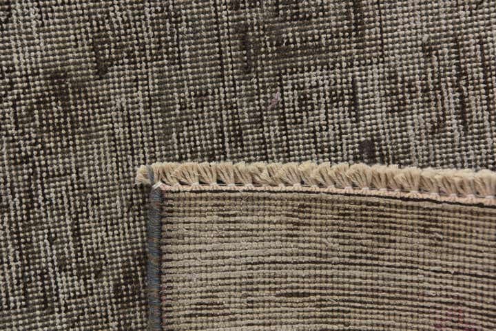 6' 8 x 9' 4 Hand Knotted Ultra Vintage Persian Wool Rug