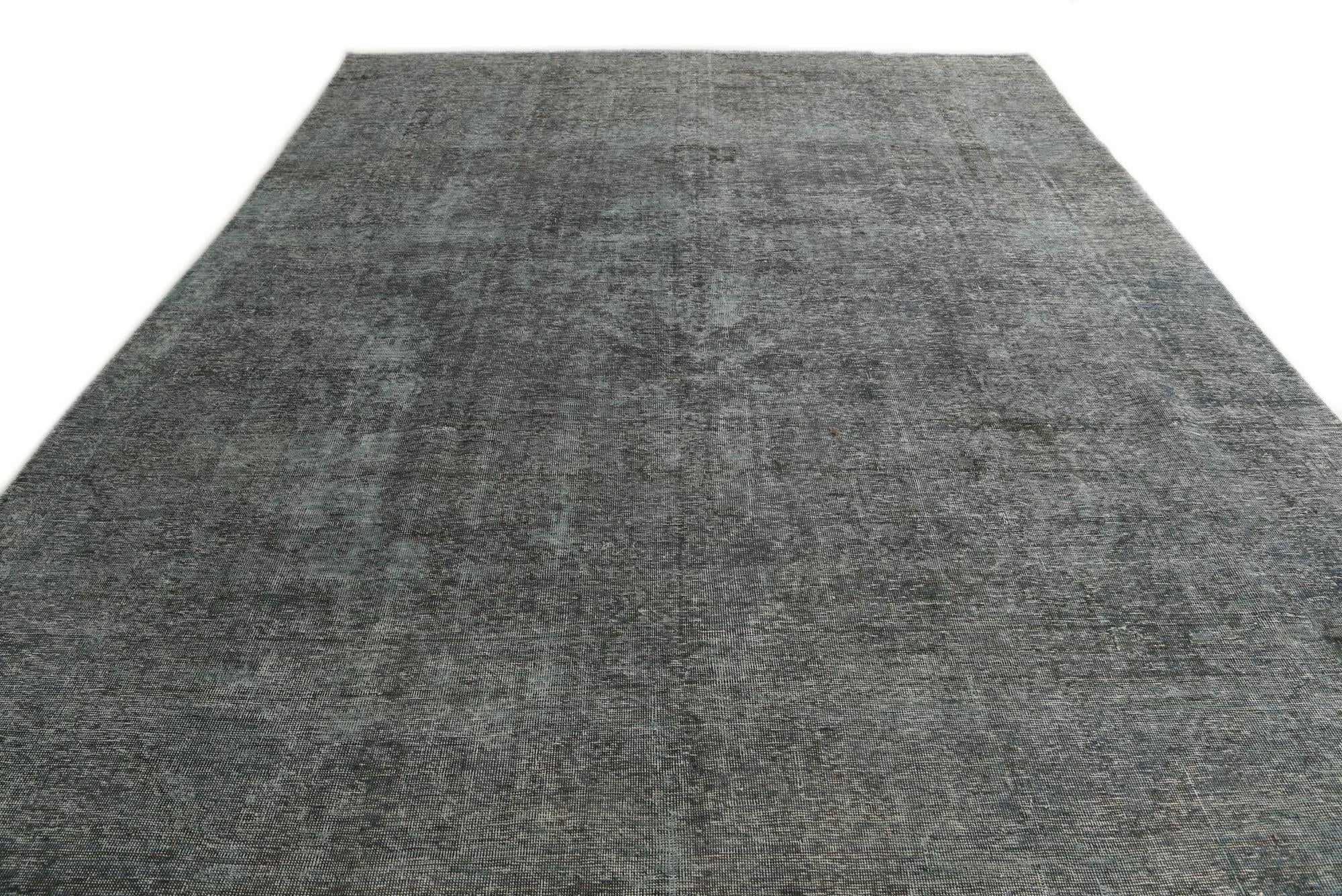 8' 7 x 11' 8 Hand Knotted Ultra Vintage Persian Wool Rug