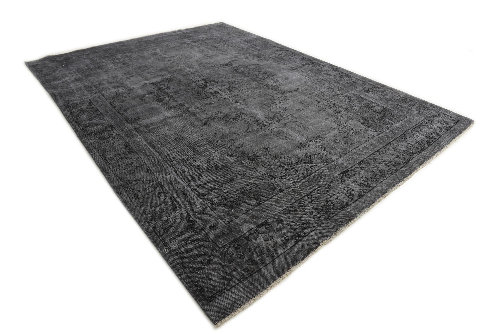 9' 2 x 12' 3 Hand Knotted Ultra Vintage Persian Wool Rug
