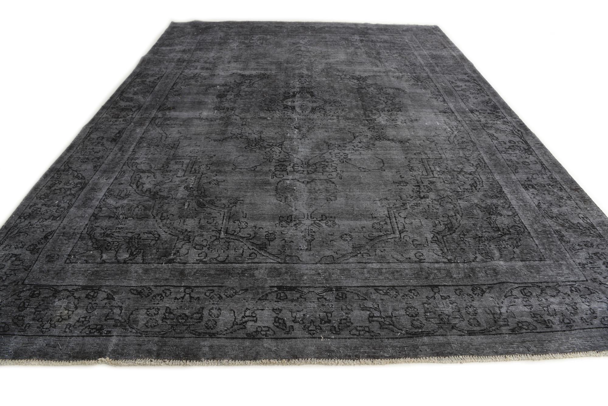 9' 2 x 12' 3 Hand Knotted Ultra Vintage Persian Wool Rug