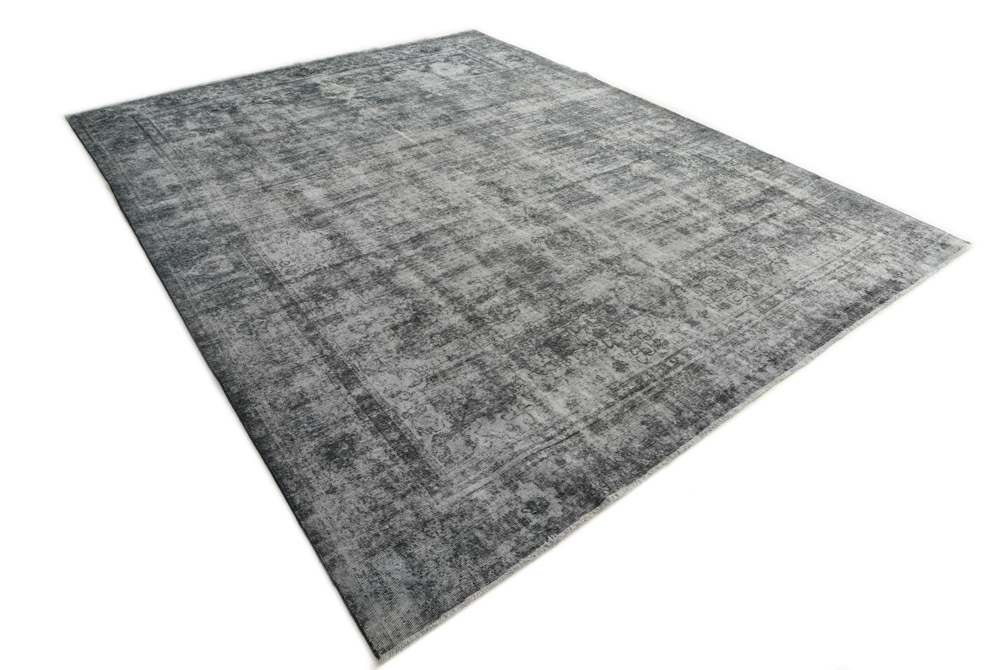 10' x 12' 8 Hand Knotted Ultra Vintage Persian Wool Rug