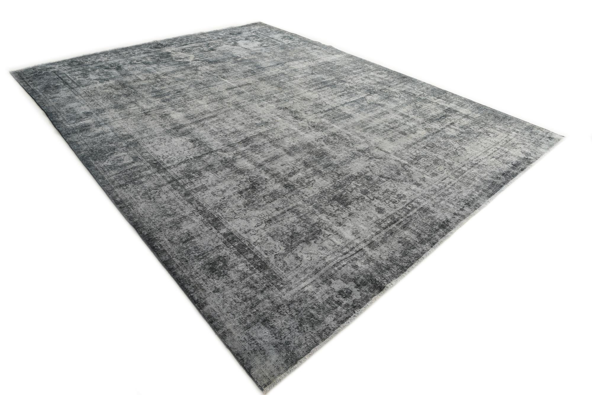 10' x 12' 8 Hand Knotted Ultra Vintage Persian Wool Rug