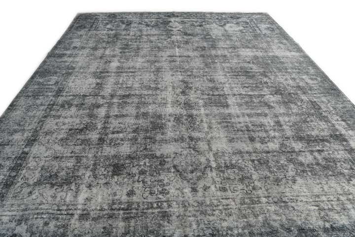 10' x 12' 8 Hand Knotted Ultra Vintage Persian Wool Rug